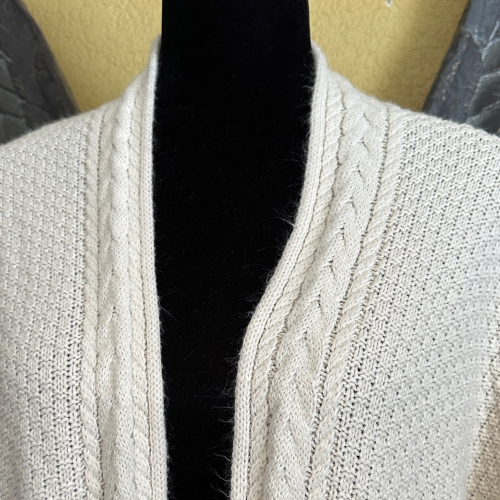 Dreamers Open Front Knit Cardigan Sweater - Picture 4 of 8